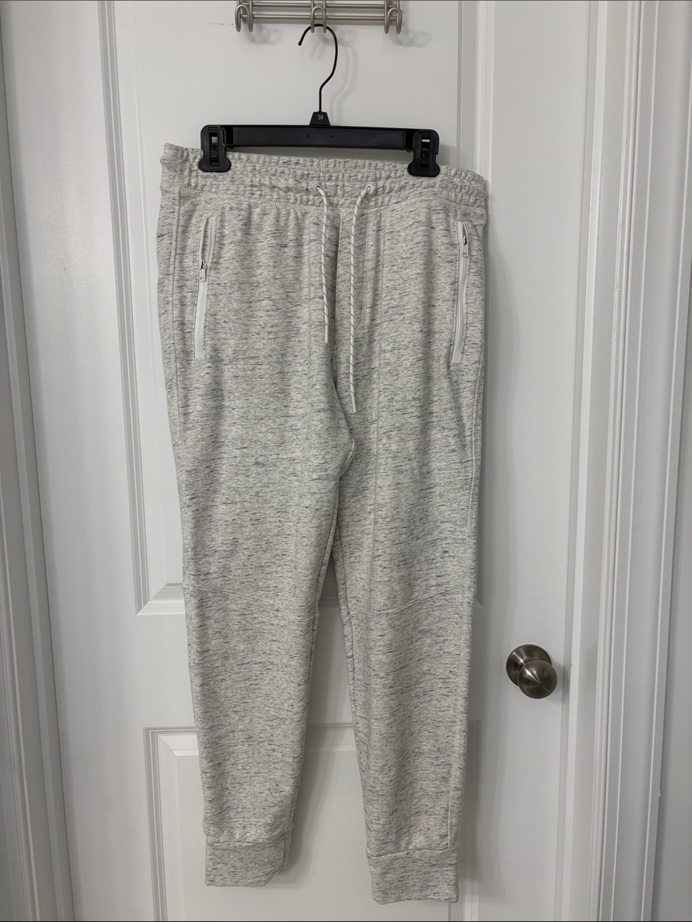 Men's Fleece Jogger Sweatpants American Eagle Outfitters Light Heather Gray Jogg